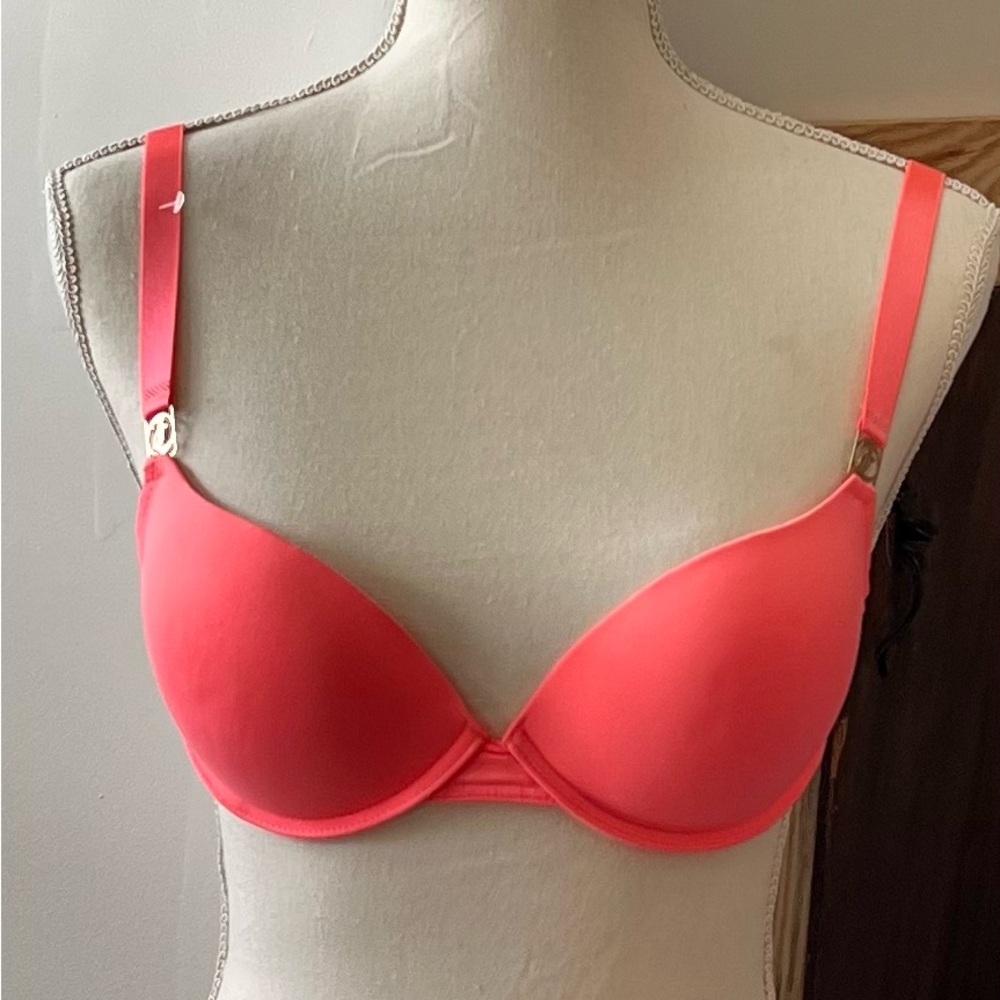 Juicy Couture Coral Underwire Bra NWT